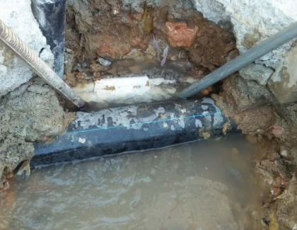 新北测漏水之水管漏水
